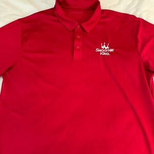 Smoothie King Red polo size XL